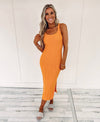 Sunkist Midi Dress