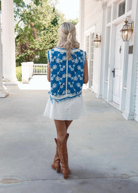 Dallas Embroidered Vest