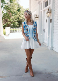 Dallas Embroidered Vest