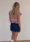 Annie Gingham Top