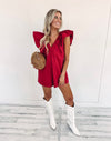 Emma Romper - Burgundy