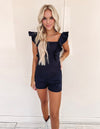 Megan Romper - Navy