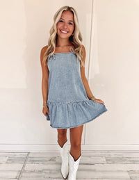 Daisy Denim Dress