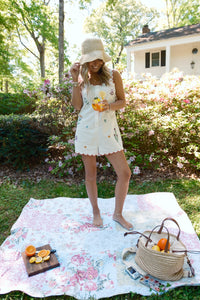 Flora Embroidered Romper