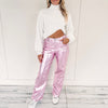 Briar Pink Metallic Pants