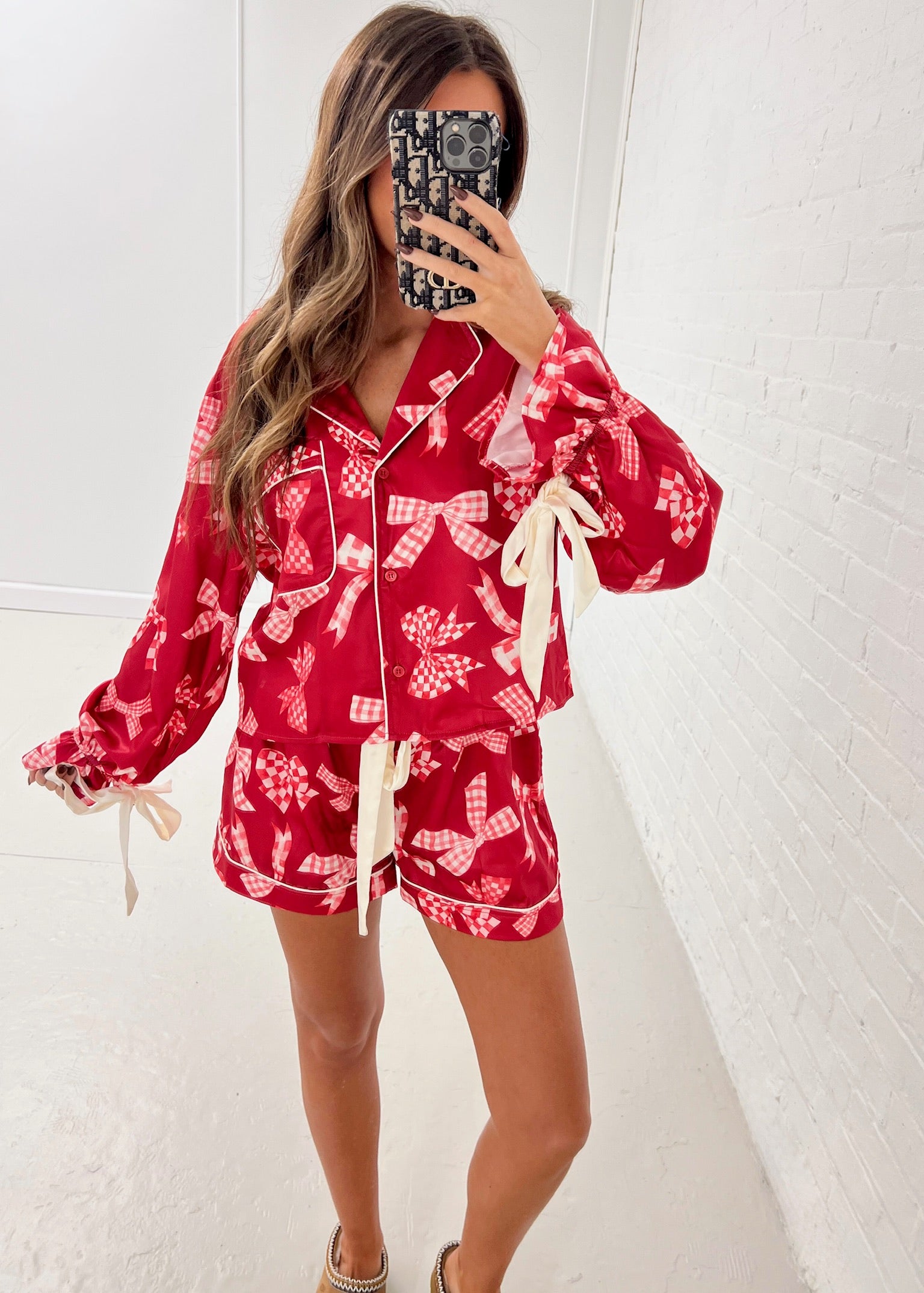 Red Bow Pajamas