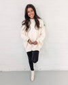 Hayes Oversized Sweater - Cream