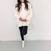 Hayes Oversized Sweater - Cream