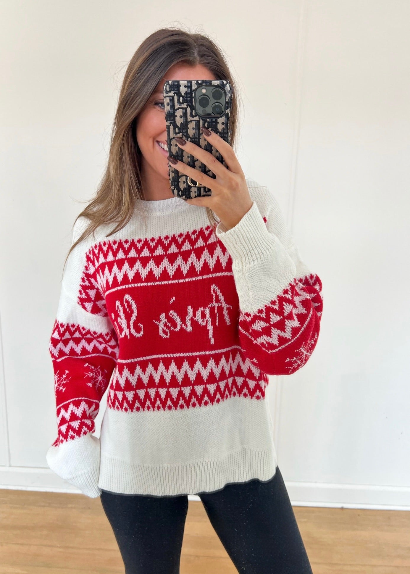 Apres Ski Sweater - Red