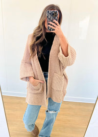 Miller Cardigan - Tan