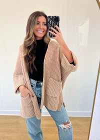 Miller Cardigan - Tan