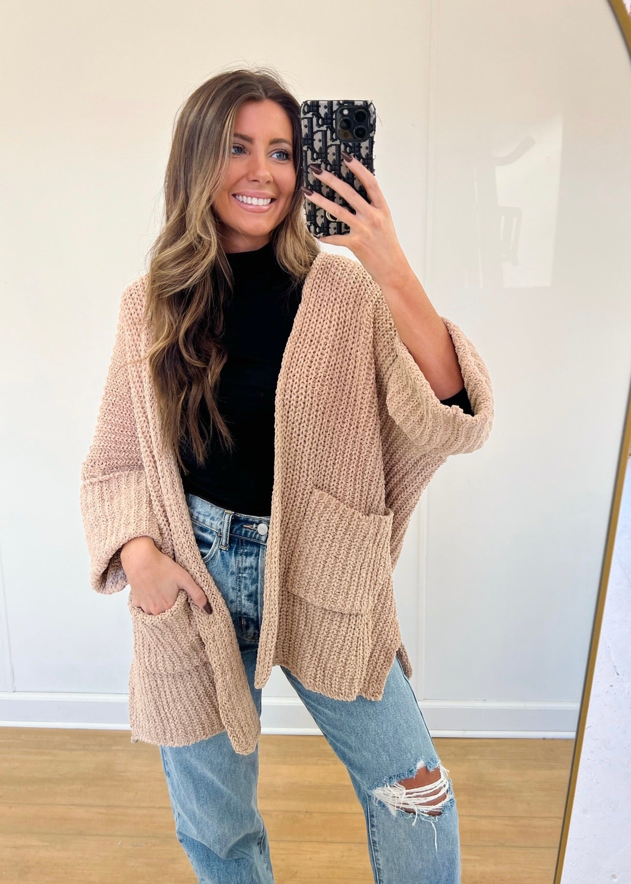 Miller Cardigan - Tan