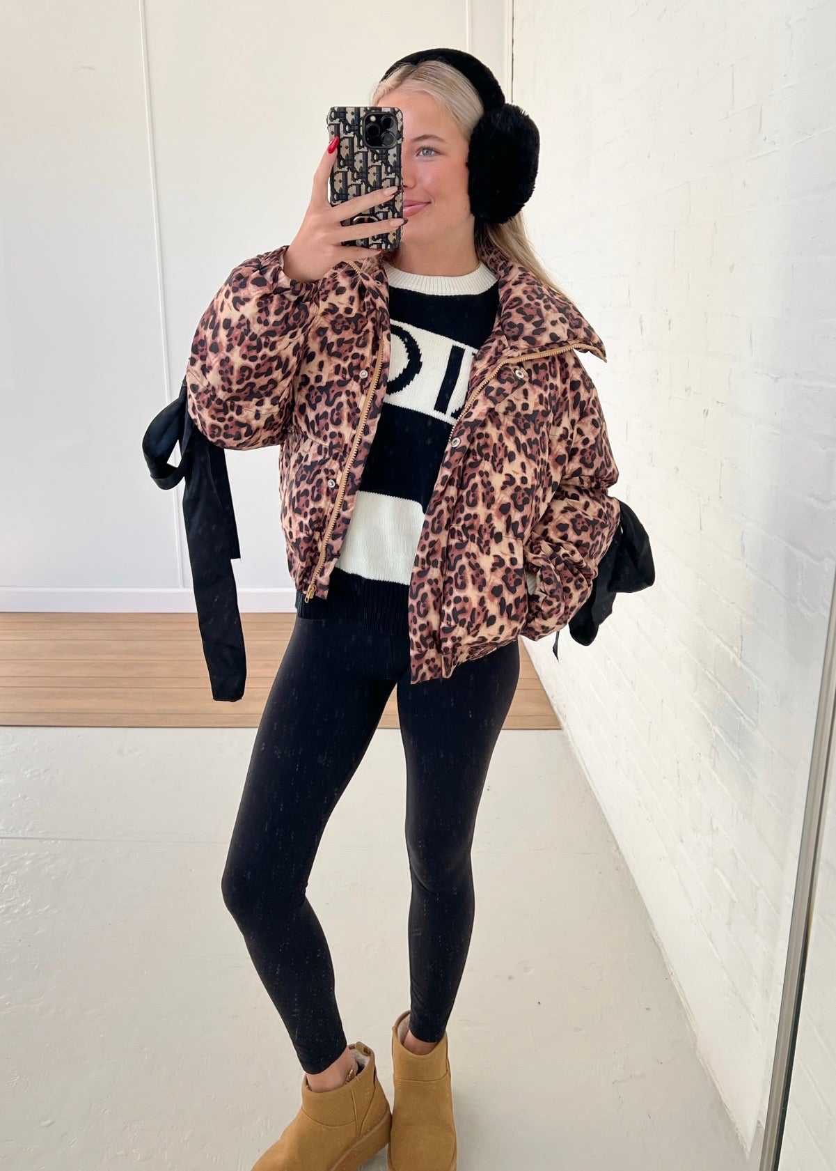 Cheetah Puffer Jacket