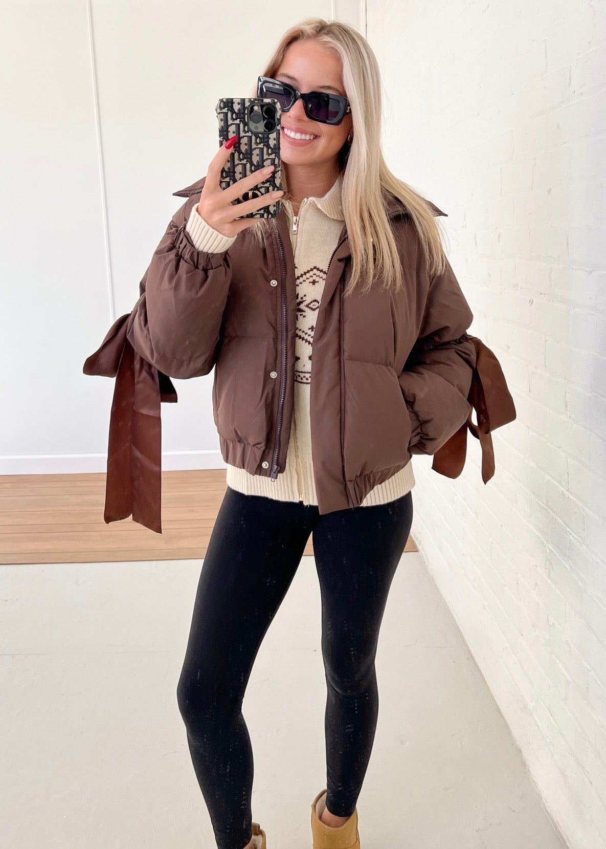 London Puffer - Brown