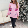 Pink Nutcracker Sweater