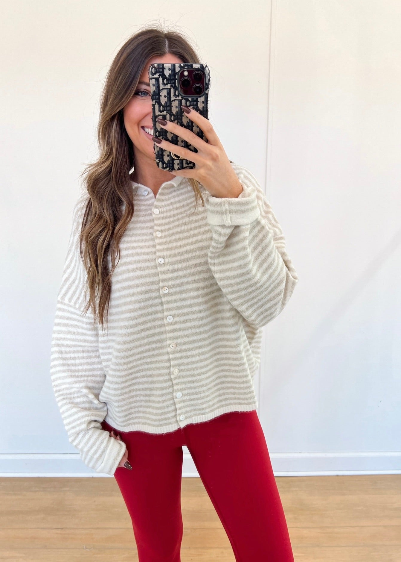 Sadie Striped Cardigan