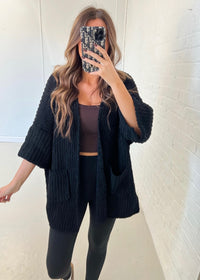 Miller Cardigan - Black