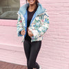 Charleston Puffer - Blue