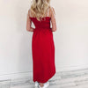 Peyton Dress - Crimson