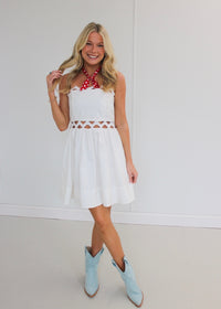 Masie Dress - White