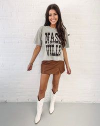 Nashville Cropped Tee