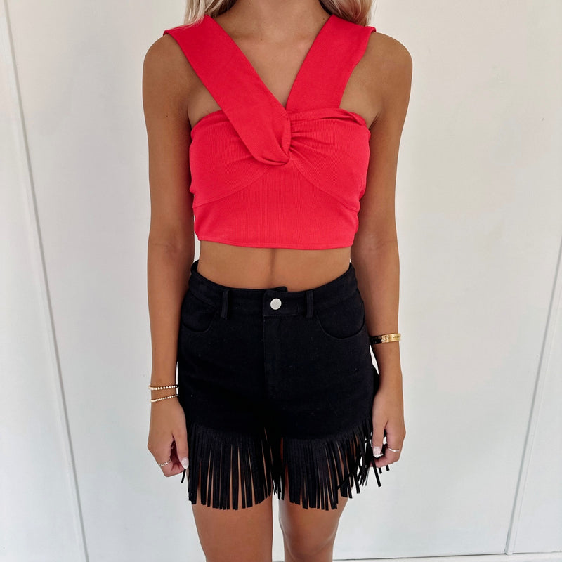 Bentley Fringe Shorts