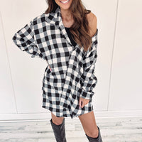 Sandy Flannel Dress