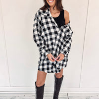 Sandy Flannel Dress