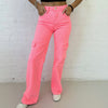 Pink Cargo Jeans