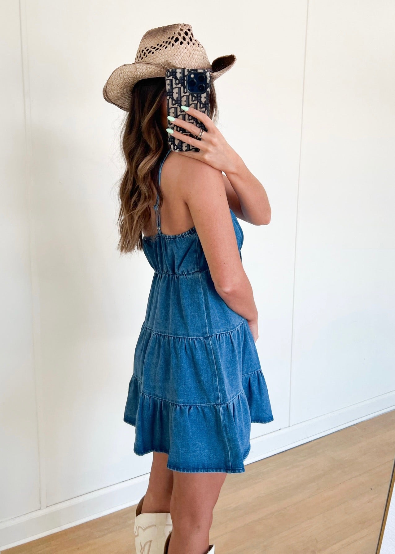 Olivia Denim Dress