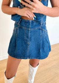 Morgan Denim Skirt