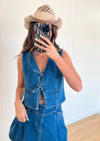 Morgan Denim Vest