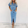 Macey Denim Dress