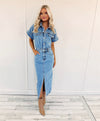 Macey Denim Dress