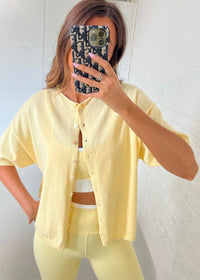 Maggie Cardigan - Yellow