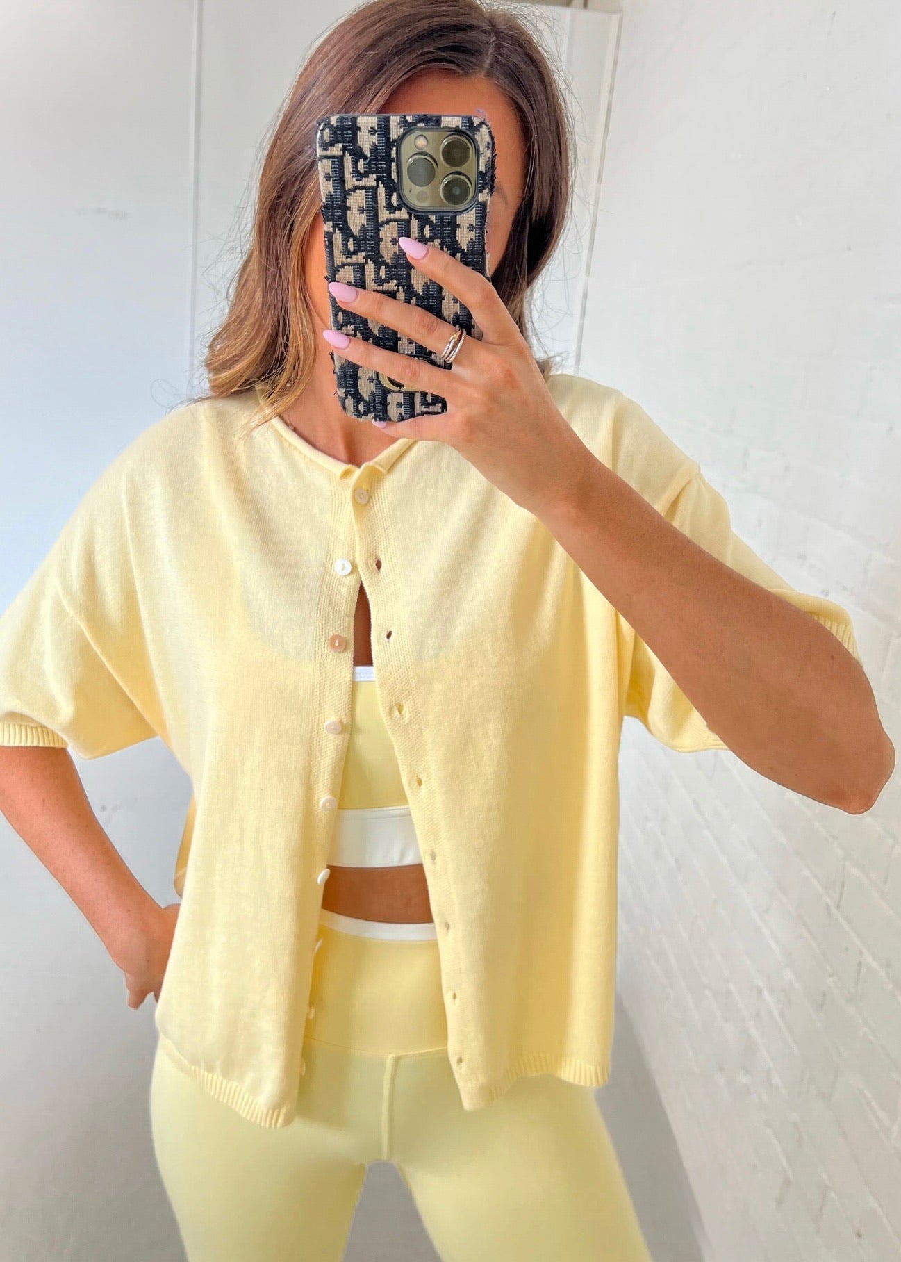 Maggie Cardigan - Yellow