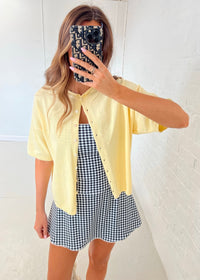 Maggie Cardigan - Yellow
