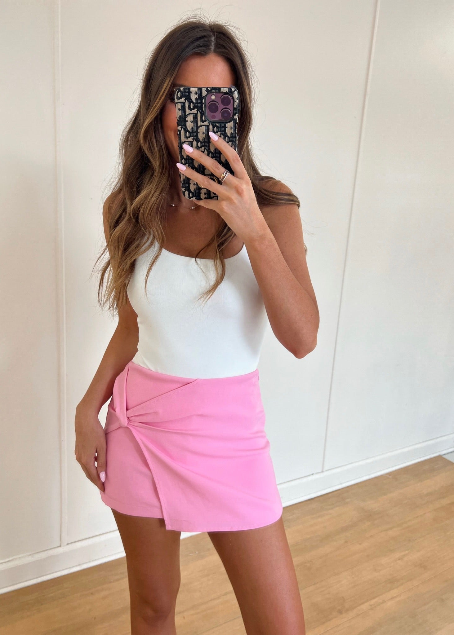 Dakota Mini Skirt - Pink