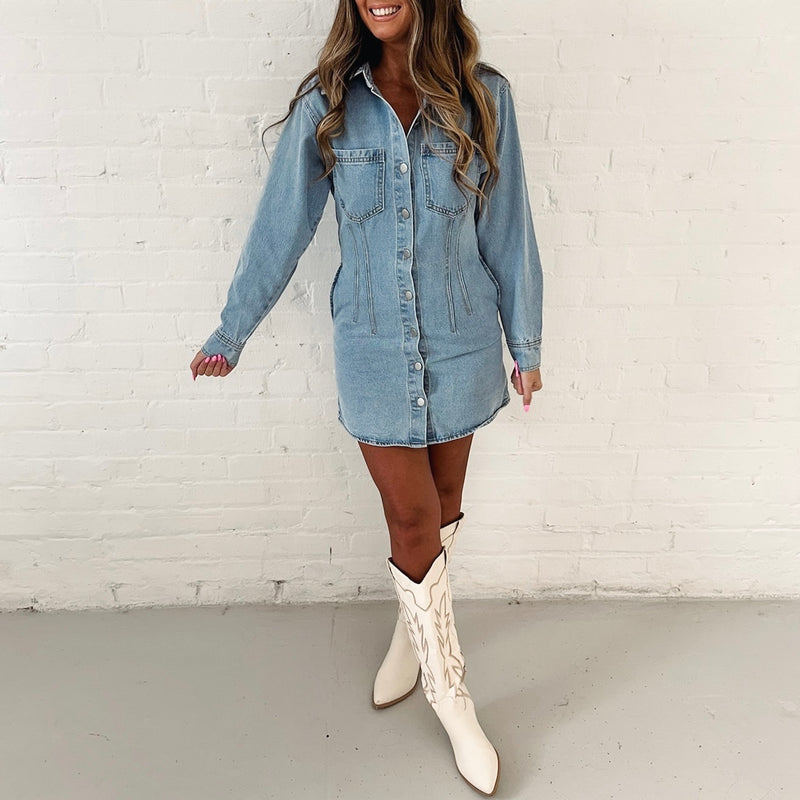 Penny Denim Dress