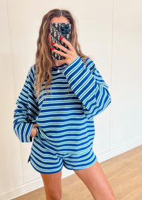 Hamptons Striped Set - Blue