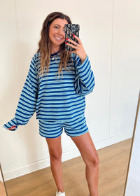 Hamptons Striped Set - Blue