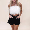 White Feather Top