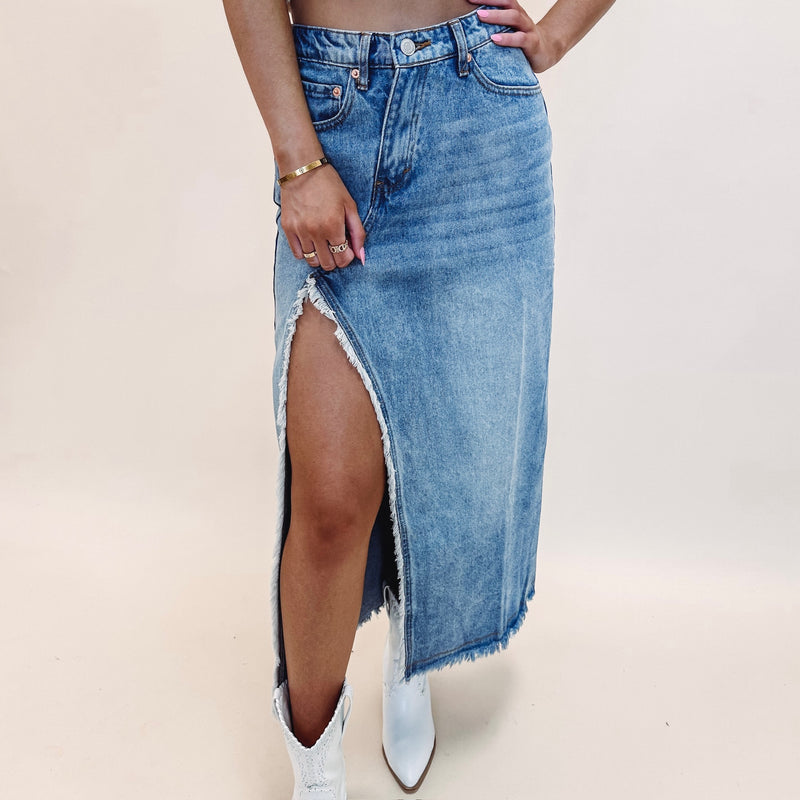 Denim Skirt