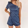 Mary Grant Romper - Navy