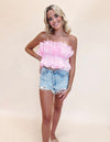 Isabel Pink Top