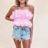 Isabel Pink Top