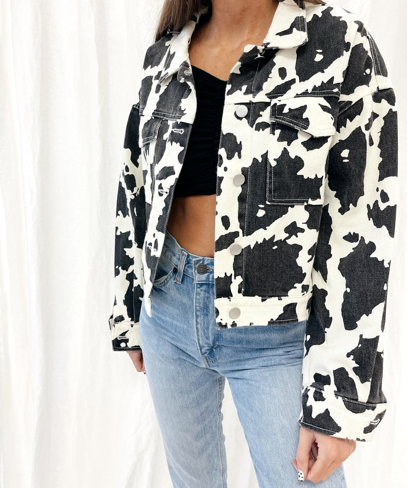 Cowprint Jacket