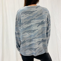 Cropped Camo Tee