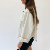 Cream Cord Jacket