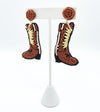 Cowgirl Boot Earrings